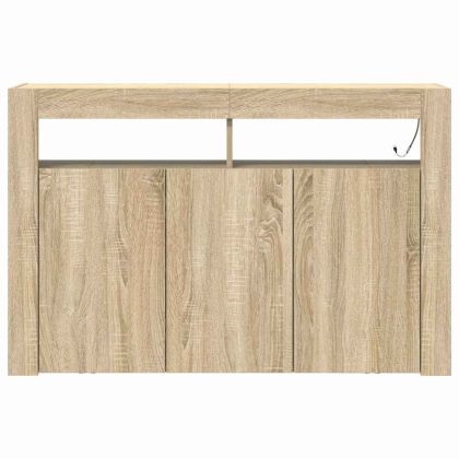 Служебен шкаф дъб сонома 116 x 30 x 75 см Инженерно дърво