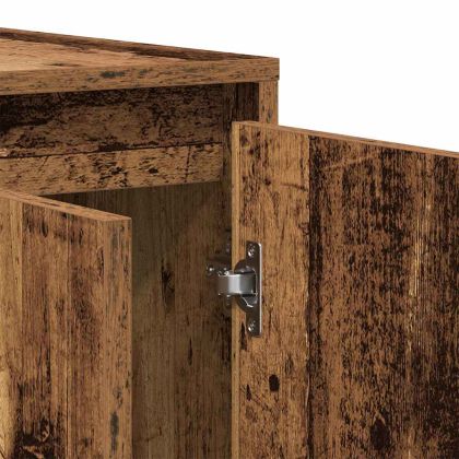 Служебен шкаф Старо дърво 135 x 41 x 69 см Инженерно дърво
