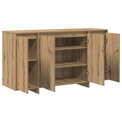 Служебен шкаф дъб артизан 135 x 41 x 69 см Инженерно дърво