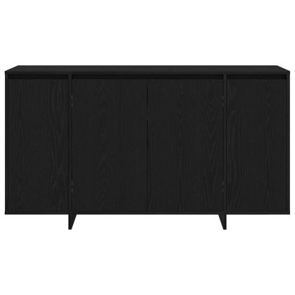 Служебен шкаф Черен дъб 135 x 41 x 69 см Инженерно дърво