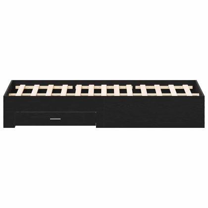 Рамка за легло Черния дъб 180 x 200 cm Инженерно дърво