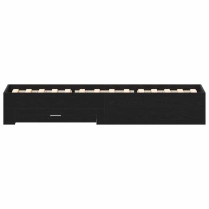 Рамка за легло Черния дъб 100 x 200 cm Инженерно дърво