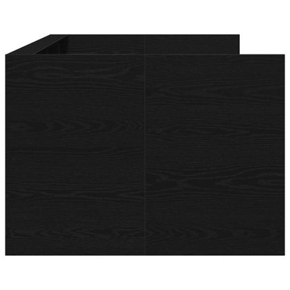 Легло-диван с таблото Черния дъб 100 x 200 cm Инженерно дърво