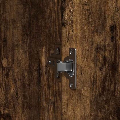 Гардероб с рафт Димян дъб 55 x 25 x 189 см Инженерно дърво