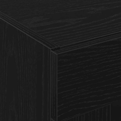 Стенни шкафове 2 pcs Черния дъб 69,5 x 34 x 90 см