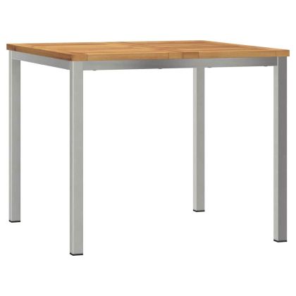 Комплектзахраненевградината 3 pcs Кафяво Масивно акациево дърво