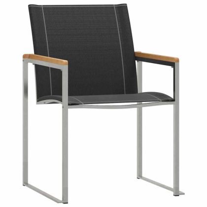 Комплектзахраненевградината 3 pcs Солидно тиково дърво