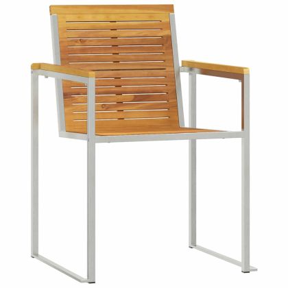 Шезлонгзаслънчевибани 3-човек 3 pcs Кафяво Масивно тиково дърво