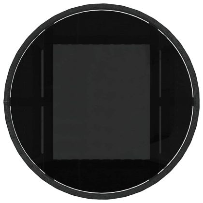 Комплект за хранене в градината 3 pcs Черно Полиратан