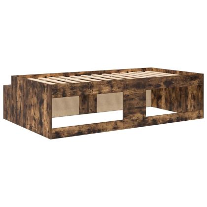 Рамка за легло Димян дъб 100 x 200 cm Инженерно дърво