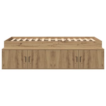 Рамка за легло с чекмедже Дъб 100 x 200 cm Инженерно дърво