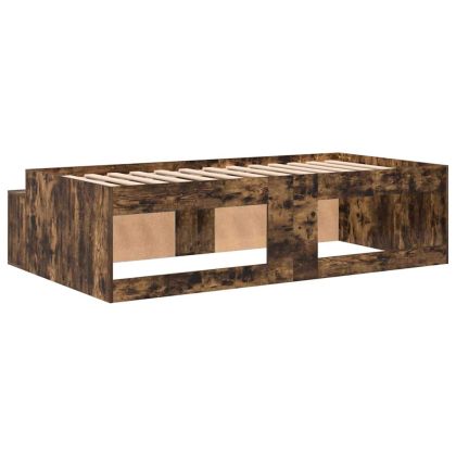 Рамка за легло с чекмедже Димян дъб 80 x 200 cm Инженерно дърво