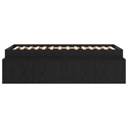 Рамка за легло Черния дъб 70 x 190 cm Инженерно дърво