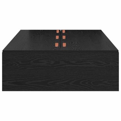 Легло с място за съхранение Черния дъб 80 x 200 cm