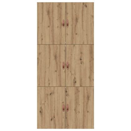 Легло с място за съхранение Дъб 80 x 200 cm Инженерно дърво