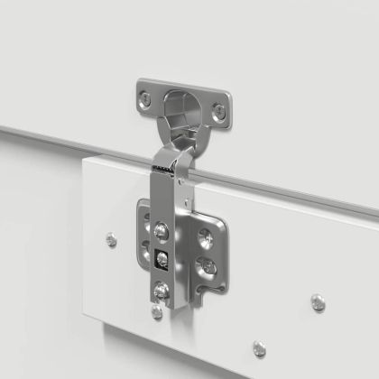 Легло с място за съхранение Бяло 150 x 200 cm Инженерно дърво