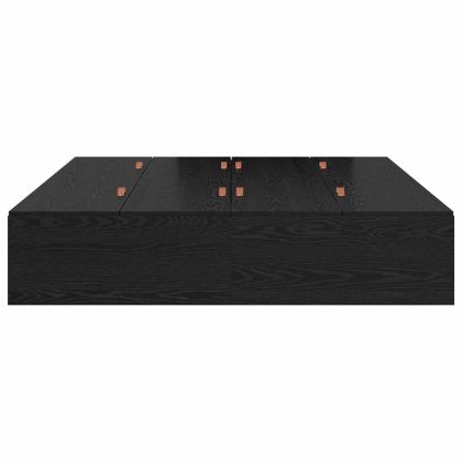 Легло с място за съхранение Черния дъб 160 x 200 cm