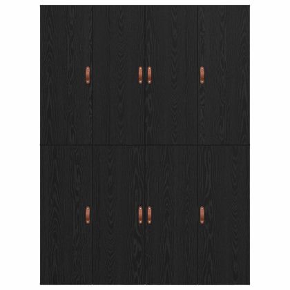 Легло с място за съхранение Черния дъб 135 x 190 cm