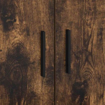 Легло с място за съхранение Димян дъб 90 cm Инженерно дърво