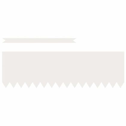 Ограда за трева 50 pcs Бяло 100 x 0.05 x 20 см