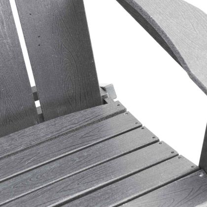 Градински мебели за отдих 2 pcs Светлосиво 74.5 x 80.5 x 90 см