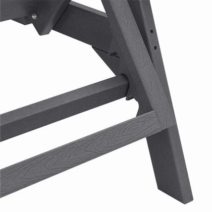 Градински мебели за отдих 2 pcs Светлосиво 53 x 195.5 x 30 см