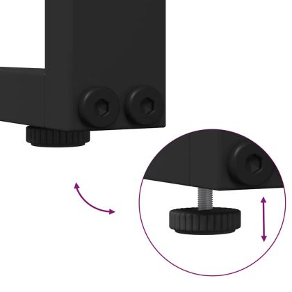 Комплект за хранене в градината 3 pcs Антрацит Стомана