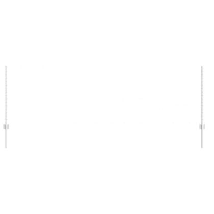 Оградни стълбове 88 pcs Сребрист 140 cm Стомана