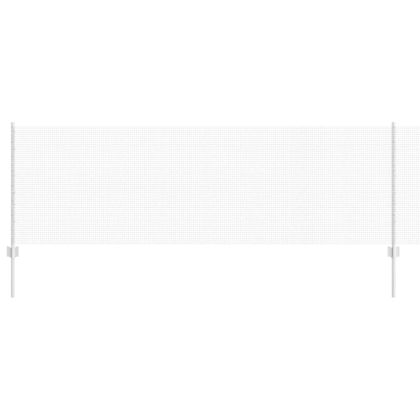 Ограда и колче Сребрист 0,8 x 25 m Стомана