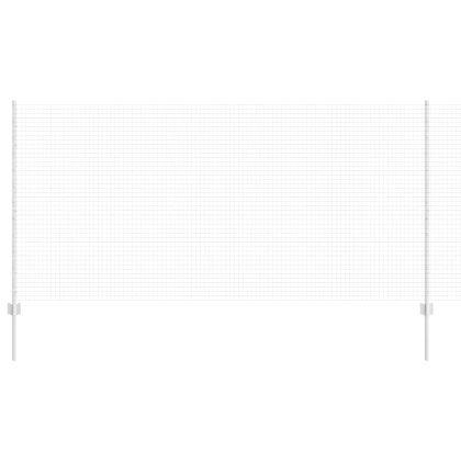 Ограда и колче Сребрист 1,2 x 25 m Стомана