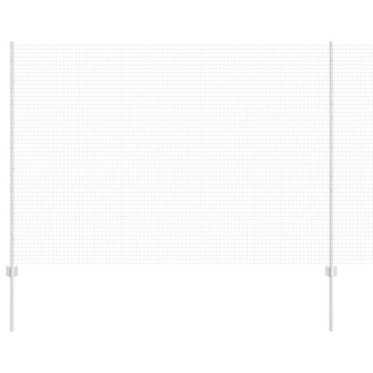 Ограда и колче Сребрист 1,5 x 25 m Стомана