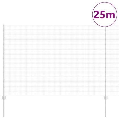 Ограда и колче Сребрист 1,6 x 25 m Стомана