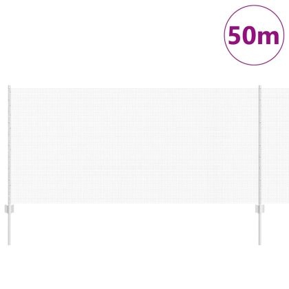 Ограда и колче Сребрист 1 x 50 m Стомана