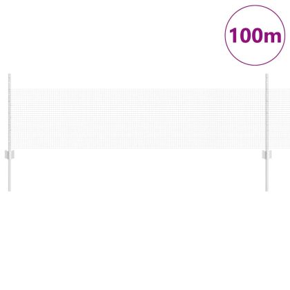 Ограда и колче Сребрист 0,5 x 100 м Стомана
