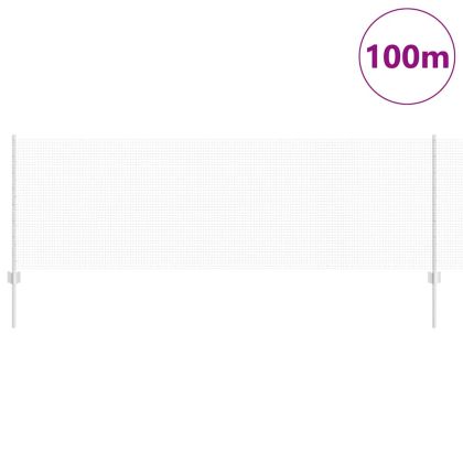 Ограда и колче Сребрист 0,8 x 100 м Стомана