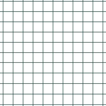 Ограда и колче Зелен 1,5 x 25 m Стомана