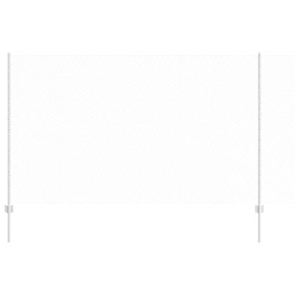 Ограда и колче Сребрист 1,4 x 10 m Стомана