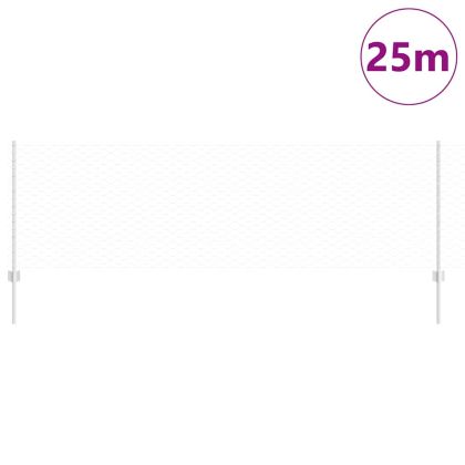 Ограда и колче Сребрист 0,8 x 25 m Стомана