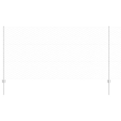 Ограда и колче Сребрист 1,2 x 25 m Стомана