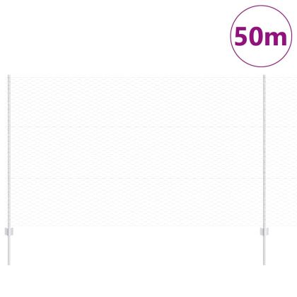 Ограда и колче Сребрист 1,4 x 50 m Стомана