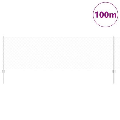 Ограда и колче Сребрист 0,8 x 100 м Стомана