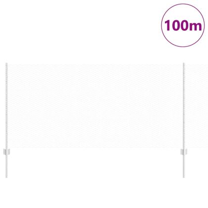 Ограда и колче Сребрист 1 x 100 m Стомана