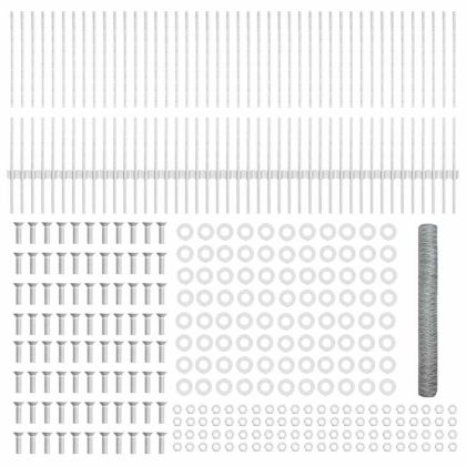 Ограда и колче Сребрист 1 x 100 m Стомана