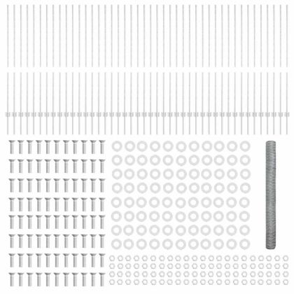 Ограда и колче Сребрист 1,4 x 100 m Стомана