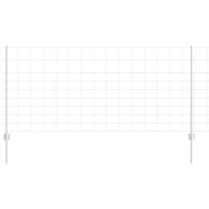 Ограда и колче Сребрист 1 x 25 m Стомана