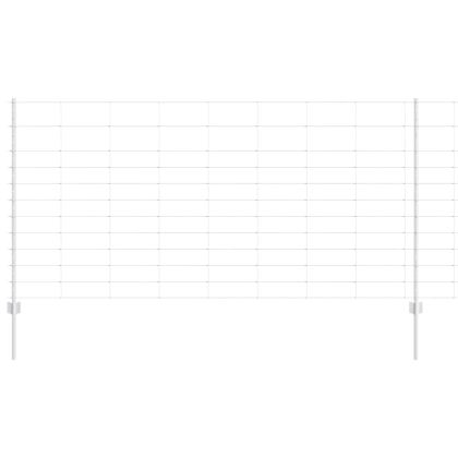 Ограда и колче Сребрист 1,2 x 25 m Стомана