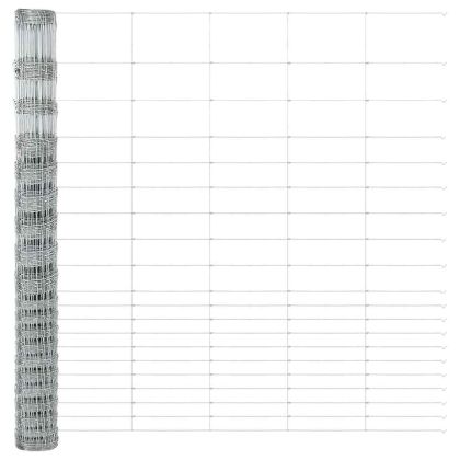 Ограда и колче Сребрист 1,6 x 25 m Стомана