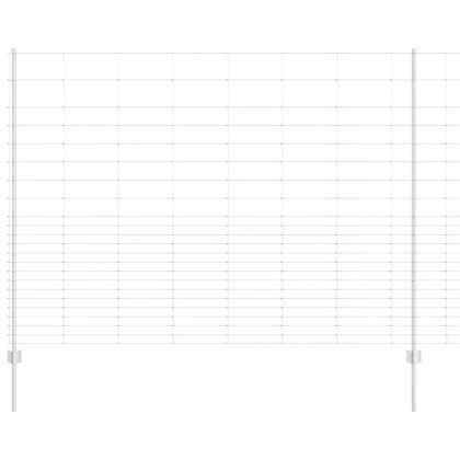 Ограда и колче Сребрист 1,6 x 25 m Стомана