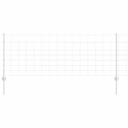 Ограда и колче Сребрист 0,8 x 50 м Стомана