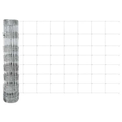 Ограда и колче Сребрист 0,8 x 50 м Стомана